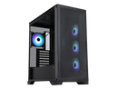 Sama TS01-RGB-BK Black Dual USB3.0 and Type C Tempered Glass ATX Full Tower