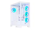 Sama Neview 2351 White Dual USB3.0 and Type C Tempered Glass ATX Mid Tower