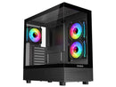 Sama Neview 4361 Black Dual USB3.0 and Type C Tempered Glass ATX Mid Tower