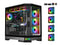 Sama 3021-Black Dual USB3.0 and Type C Tempered Glass ATX Full Tower Gaming