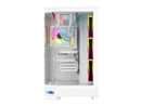 Sama 3021-White Dual USB3.0 and Type C Tempered Glass ATX Full Tower Gaming