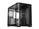 SAMA Mid-Tower PC Case, Curved Tempered Glass, USB Type-C, ATX/MATX/ITX