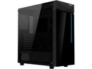 GIGABYTE C200 GLASS - Black Mid Tower PC Gaming Case, Tempered Glass, PSU Shroud