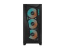 GIGABYTE C301 GLASS - Black Mid Tower PC Gaming Case, Tempered Glass, USB