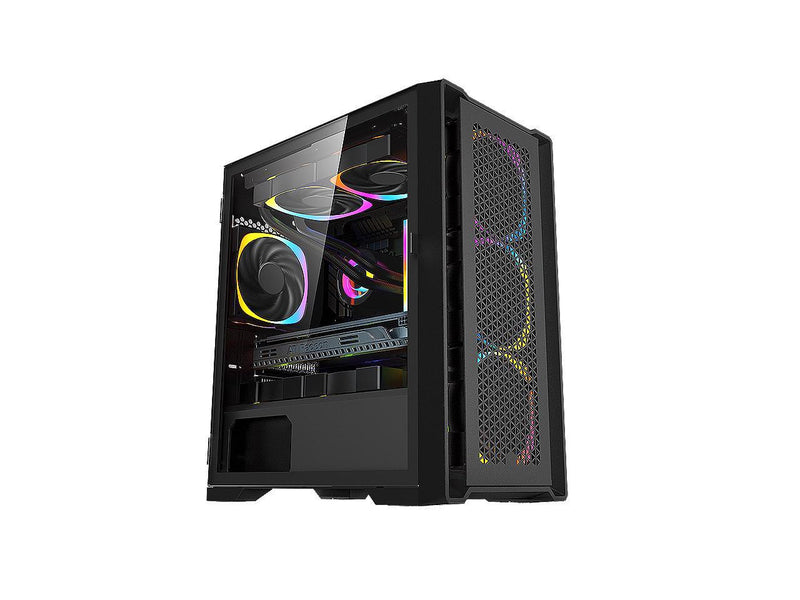 Bgears b-Masstige Black Micro ATX Tower Computer Case