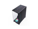 Bgears b-Pellucid ATX Black Middle Tower ATX Tempered Glass Slim Mid Tower