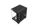 Bgears b-Pellucid MicroATX Black Micro ATX Tower Case, Tempered Glass Compact