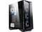 MSI MPG Series GUNGNIR 110R, Premium Mid-Tower Gaming PC Case: Tempered