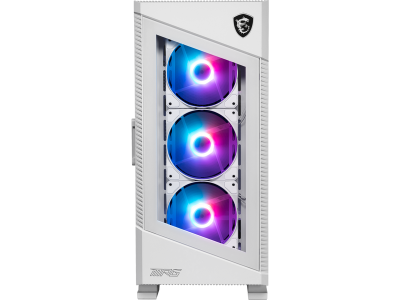 MSI MPG VELOX 100R White SPCC Steel / Laminated Tempered Glass ATX Mid Tower