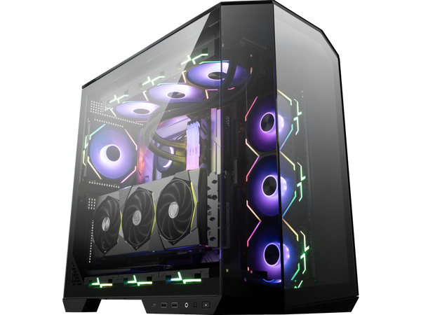 MSI MAG PANO 100L PZ Project Zero Mid Tower ATX Gaming Case, ABS Plastic, SPCC