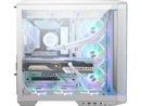 MSI MAG PANO 100L PZ White Project Zero Mid Tower ATX Gaming Case, ABS Plastic,