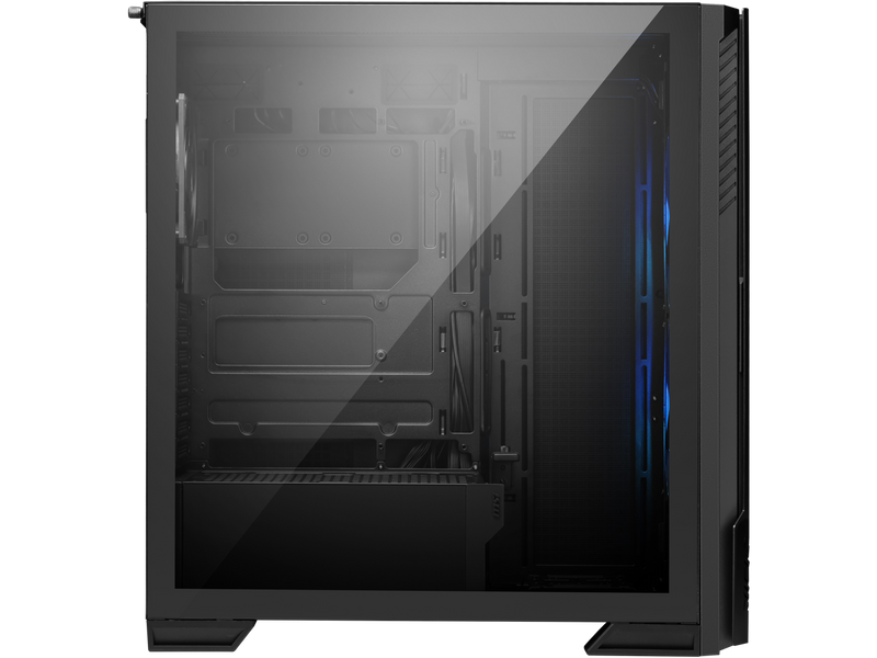 MSI MPG Velox 300R Airflow PZ - Mid-Tower Gaming PC Case - Tempered Glass Side