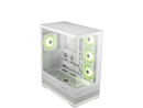 MSI MAG PANO 110R PZ White - Mid-Tower Gaming PC Case - Tempered Glass Side