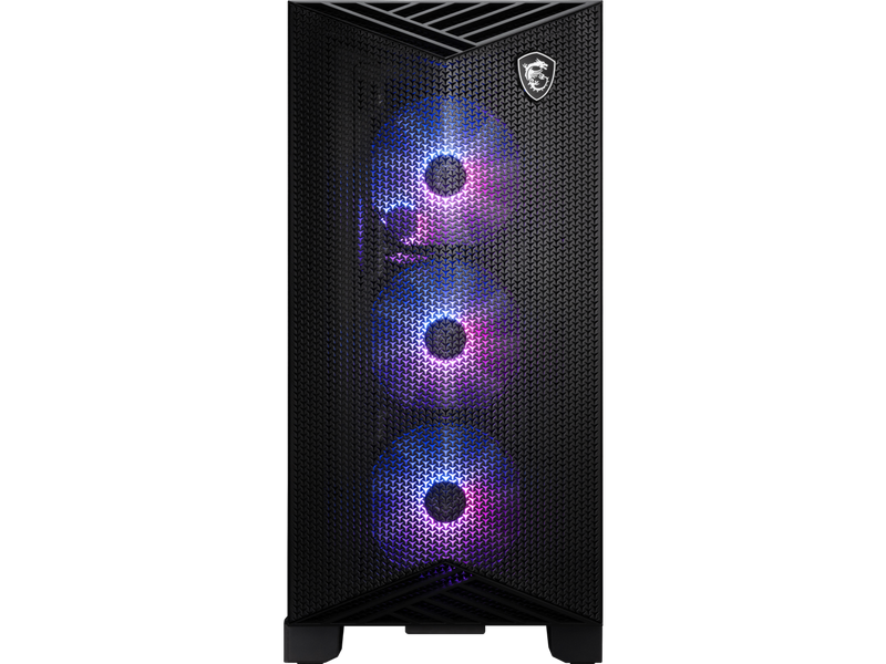 MSI MPG GUNGNIR 211R AIRFLOW PZ, Mid-Tower Gaming PC Case, ATX/E-ATX Capacity,