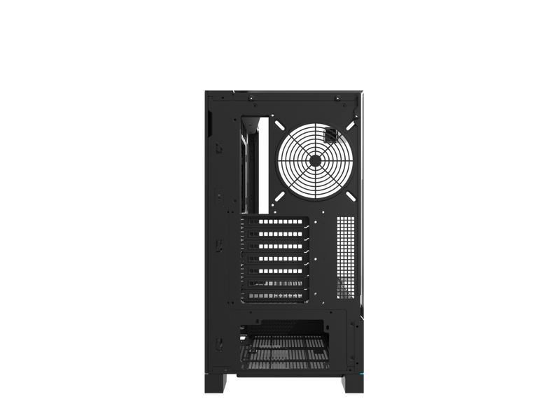 darkFlash DY450 Black Steel / Tempered Glass ATX Black chassis ,0.8mm SPCC Case