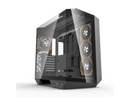 darkFlash DY470 Black Steel / Tempered Glass ATX Black chassis ,0.8mm SPCC Case