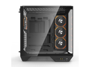 darkFlash DY470 Black Steel / Tempered Glass ATX Black chassis ,0.8mm SPCC Case