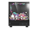 darkFlash DB330M MOTI Mini M-ATX Gaming PC Case, Sanrio Kuromi & My Melody