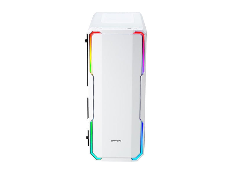 BitFenix Enso White, ATX Case Tempered Glass, Alchemy 3.0 Addressable