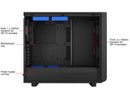 Fractal Design Meshify 2 Black ATX Flexible Light Tinted Tempered Glass