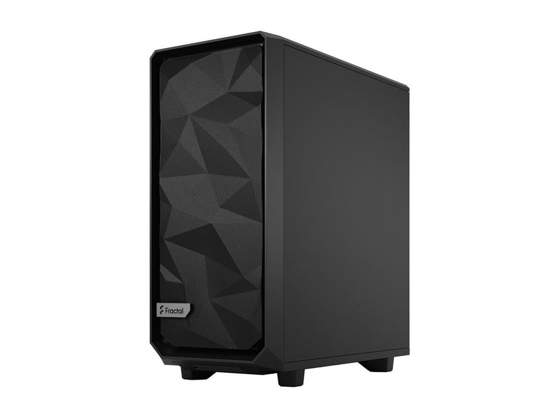 Fractal Design FD-C-MES2C-01 Meshify 2 Compact Black Solid ATX Mid Tower