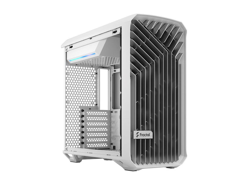 Fractal Design Torrent Compact White TG Clear - Tower - White - Tempered