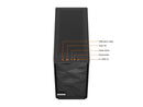 Fractal Design Meshify 2 Lite Black TG Light Tinted Tempered Glass Window ATX