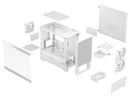 Fractal Design Pop Mini Air RGB White TG mATX High-Airflow Clear Tempered Glass