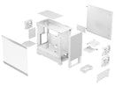 Fractal Design Pop Air RGB White TG ATX High-Airflow Clear Tempered Glass Window