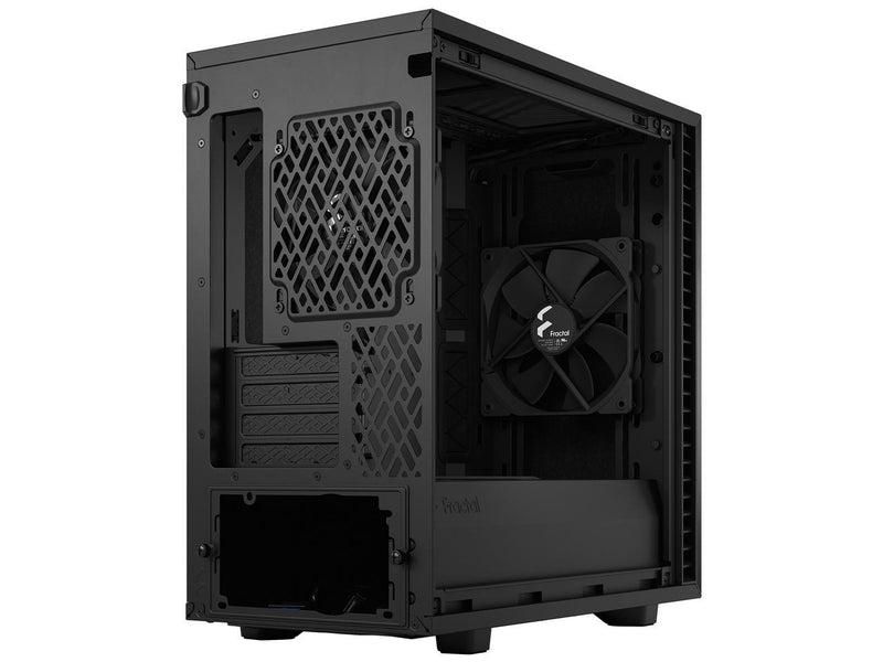 Fractal Design Define 7 Mini Black Brushed Aluminum/Steel Silent mATX Computer
