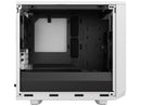 Fractal Design Meshify 2 Nano White TG Mini ITX High-Airflow Clear Tempered