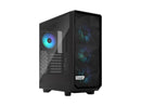 Fractal Design Meshify 2 Compact RGB Black TG High-Airflow Light Tinted Tempered
