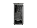 Fractal Design North ATX mATX Mid Tower PC Case - North Chalk White with Oak