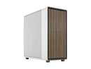 Fractal Design North XL ATX mATX Mid Tower PC Case - Chalk White Chassis with