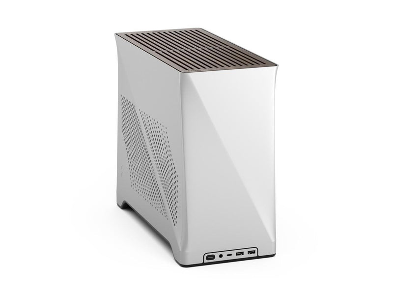 Fractal Design Era 2 Silver Anodized Aluminum/Steel Mini-ITX Compact Small Form