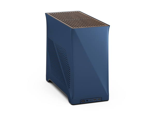 Fractal Design Era 2 Midnight Blue Anodized Aluminum/Steel Mini-ITX Compact