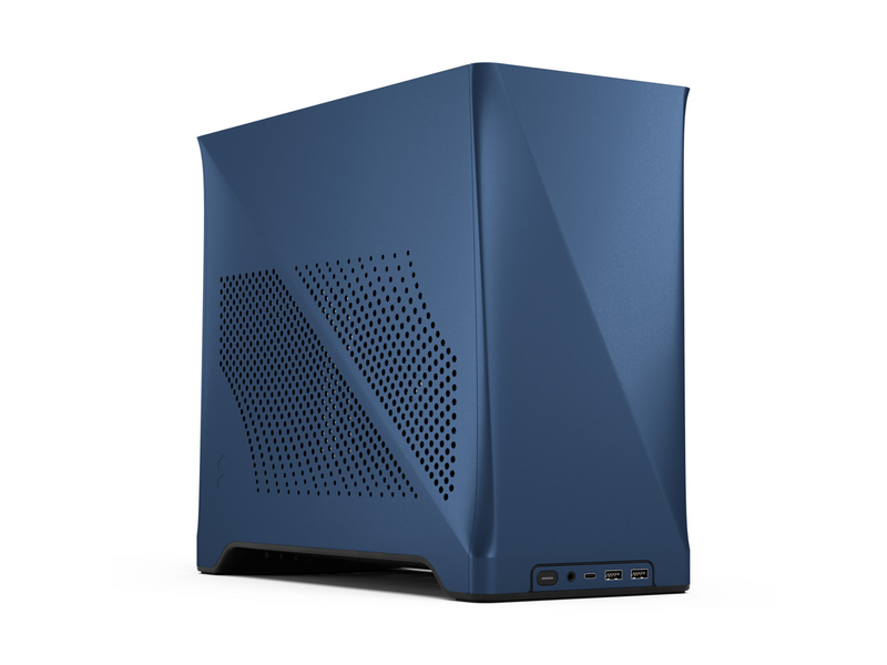 Fractal Design Era 2 Midnight Blue Anodized Aluminum/Steel Mini-ITX Compact