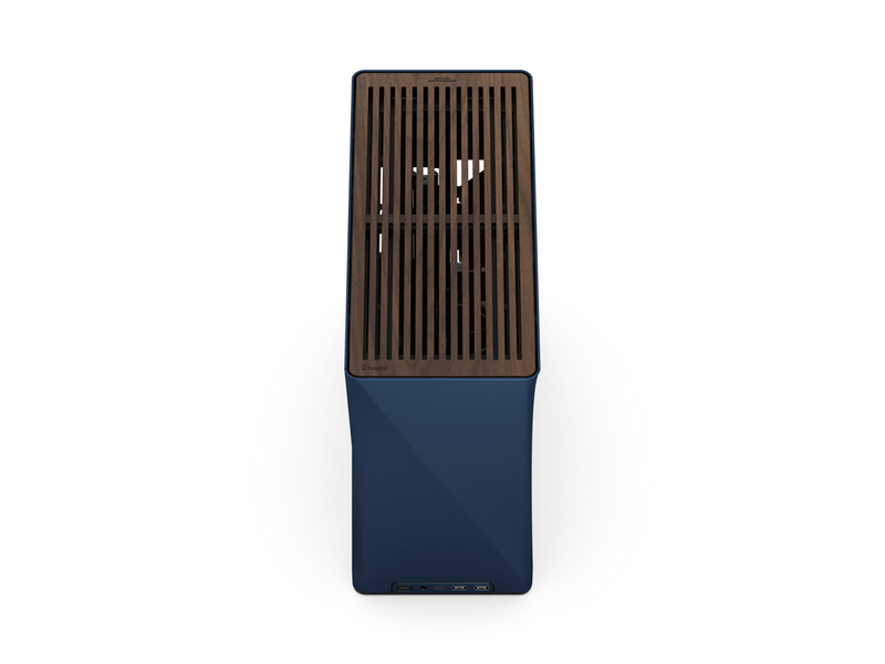 Fractal Design Era 2 Midnight Blue Anodized Aluminum/Steel Mini-ITX Compact