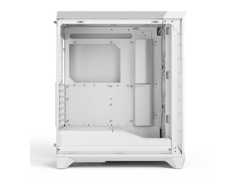 Fractal Design Meshify 3 ATX mATX Mid Tower PC Case - White Chassis with Clear