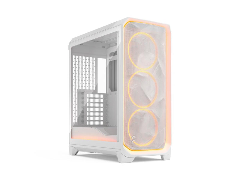 Fractal Design Meshify 3 Ambience Pro RGB ATX mATX Mid Tower PC Case - White