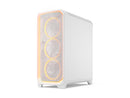 Fractal Design Meshify 3 Ambience Pro RGB ATX mATX Mid Tower PC Case - White