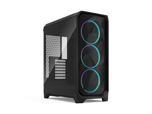 Fractal Design Meshify 3 RGB ATX mATX Mid Tower PC Case - Black Chassis with
