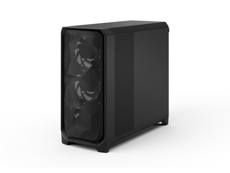 Fractal Design Meshify 3 XL E-ATX Full Tower PC Case - Black Chassis with Light