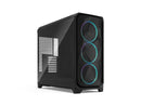 Fractal Design Meshify 3 XL RGB E-ATX Full Tower PC Case -  Black Chassis with