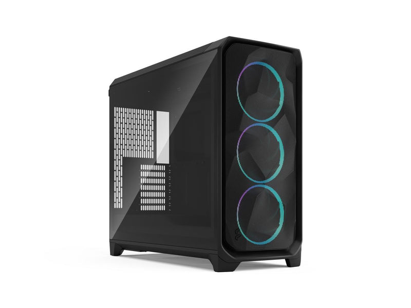 Fractal Design Meshify 3 XL RGB E-ATX Full Tower PC Case -  Black Chassis with