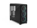 Fractal Design Meshify 3 XL RGB E-ATX Full Tower PC Case -  Black Chassis with