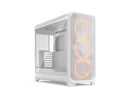 Fractal Design Meshify 3 XL RGB E-ATX Full Tower PC Case -  White Chassis with