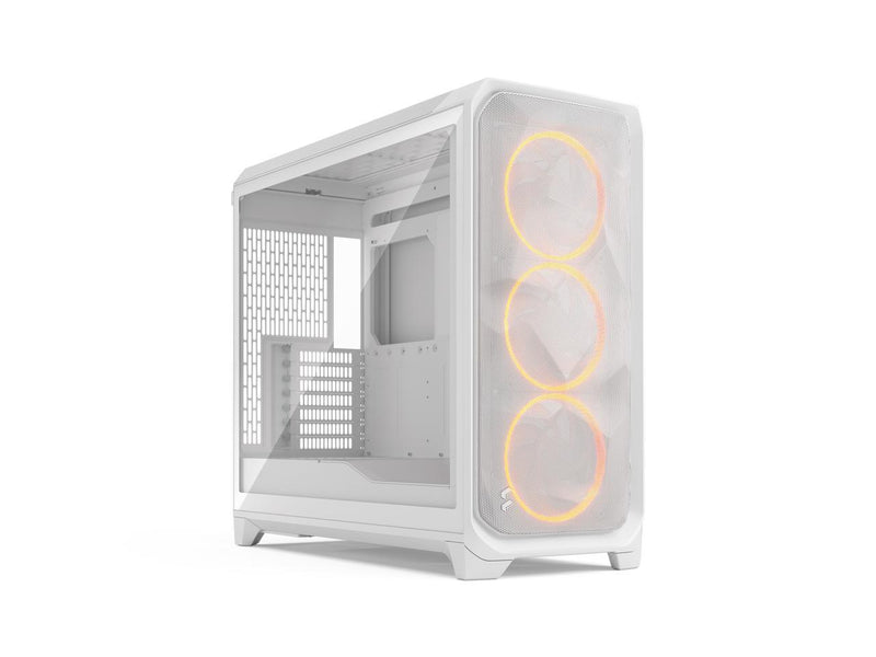 Fractal Design Meshify 3 XL RGB E-ATX Full Tower PC Case -  White Chassis with