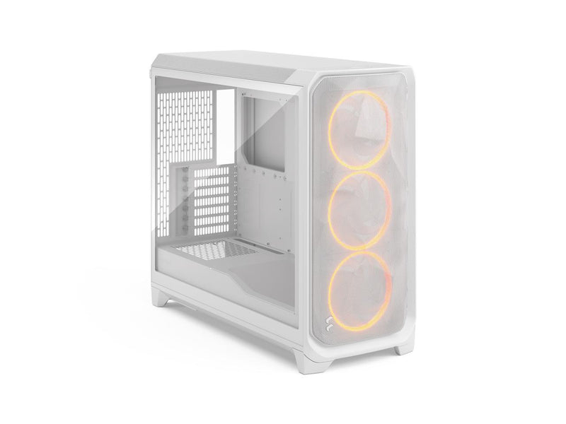 Fractal Design Meshify 3 XL RGB E-ATX Full Tower PC Case -  White Chassis with