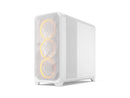 Fractal Design Meshify 3 XL RGB E-ATX Full Tower PC Case -  White Chassis with